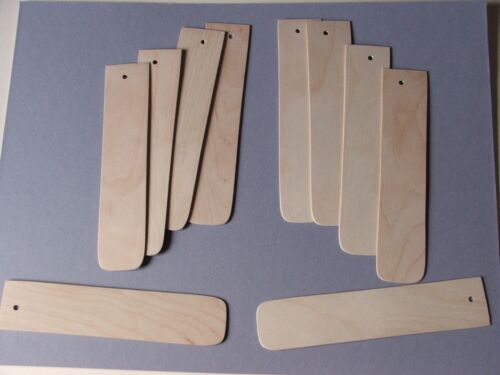 LARGE BOOKMARKS PYROGRAPHY-BLANK 1.5mmBIRCH FACED PLY-10 FOR £5.25 Free POSTAGE