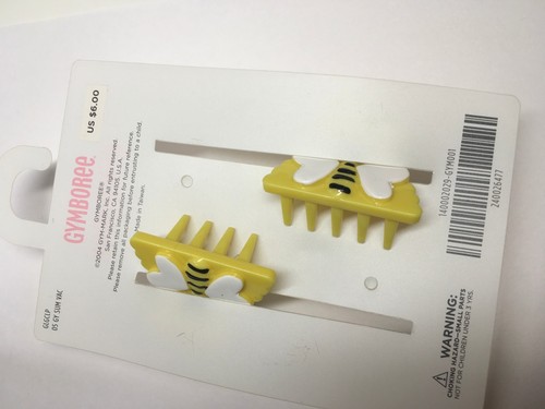 Details about / Gymboree Bumble Bee Chic Line Barrette//Clip NWT Yellow Snap Vintage Hive VHTF