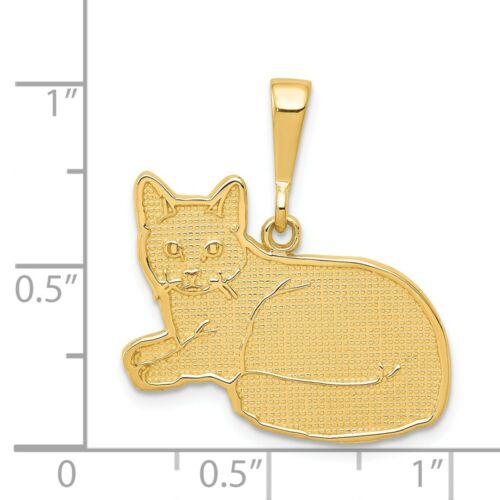 Details about   14k 14kt Yellow Gold Russian Blue Pendant 25mm X 23mm 