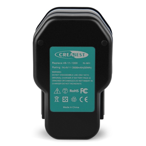 14.4V 3500mAh Ni-MH Akku für AEG Milwaukee 48-11-1000 48-11-1014 48-11-1024