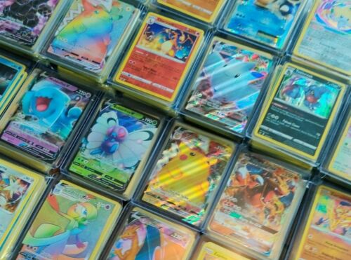 Lot of 100 Pokemon Cards Common// Uncommon// Rare// Energy// Holo// Reverse Holo// E