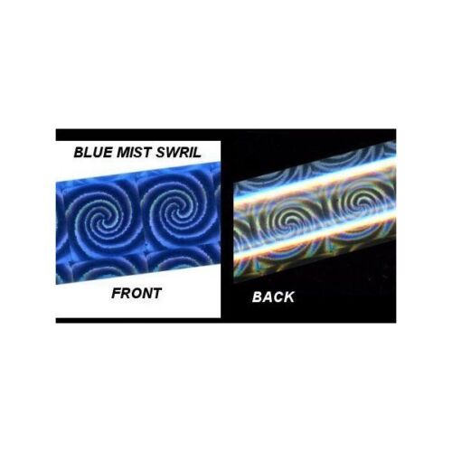 BLUE MIST SWIRL FOIL Scrap book Cards Designs Reversi