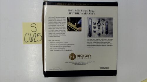 Hickory Hardware Designer Collection Solid Brass Hall & Closet Knob Set 71036210 