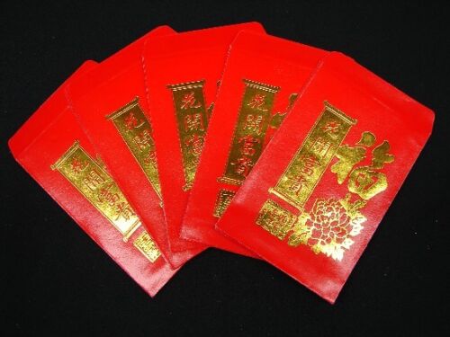 Pack of 40PCS Chinese New Year Money Envelope HongBao Red Packet Lucky Money Bag