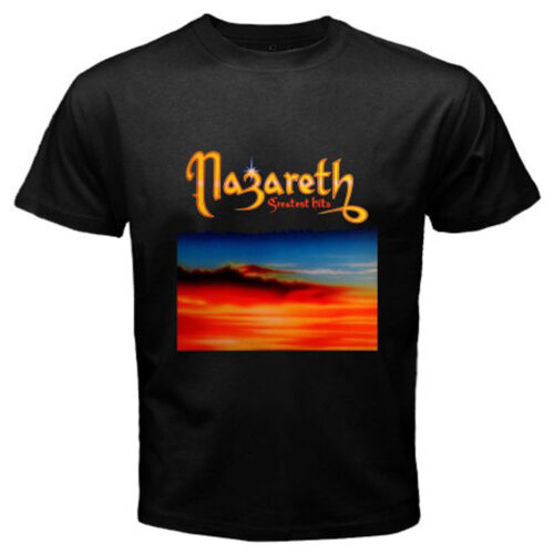 Nouveau NAZARETH /"GREATEST HITS/" ROCK BAND Legend Homme T-shirt noir taille S à 3XL