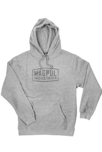 Magpul Badge Hoodie Pullover Charcoal Heather Grey Men’s Large