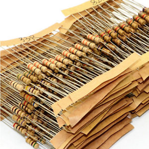 1M Ohm Set 200pcs 20 Values 1W 5/% Resistors Resistance Kit Assortimento 10 Ohm