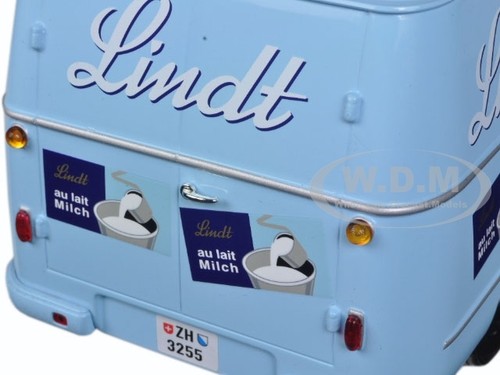 1957 MERCEDES L319 /"LINDT /& SPRUNGLI/" 1//18 DIECAST CAR MODEL BY NOREV 183418