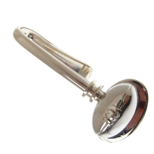 HALLMARKED STERLING SILVER RUGBY NAPKIN CLIP SILVER NAPKIN HOOK & RUGBY BALL
