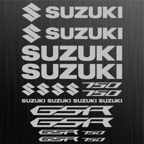 For SUZUKI GSR 750 sticker decal motorcycle 18 Pieces 