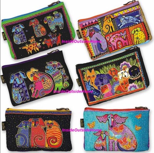 Details about   Laurel Burch Dog Canine Clan Organizer Bag Pouch Makeup Jewelry Meds New 