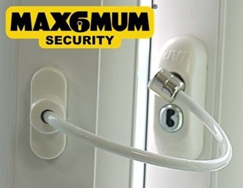 UAP CHROME MAX6MUM WINDOW DOOR CHILD SAFETY RESTRICTOR FLEXIBLE LOCKABLE CABLE