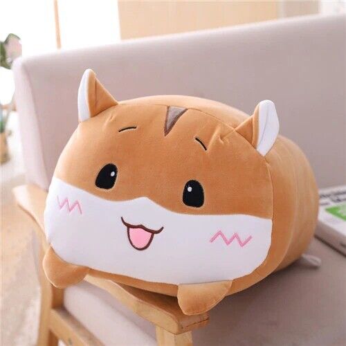 Pillow Cute Plush Stuffed Toy Soft Doll Animal Cushion Cat Gift Chubby Comfort 