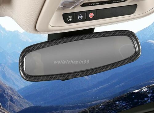 Details about  / Carbon fiber Interior Rearview Mirrors Cover Trim For Buick Regal 2017 2018 2019