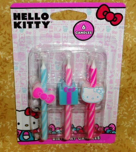 gâteau décoration Hello Kitty multi-couleur Sanrio Icon anniversaire bougies DecoPac 