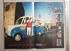 The Last Bronx sega Saturn  RARE Print Advertisement