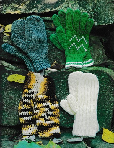 Mittens and Gloves to Knit and CrochetLeisure Arts 110
