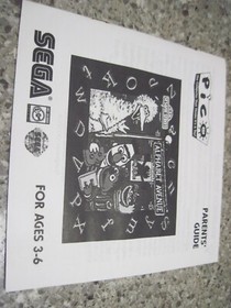 Sega Pico Storyware Sesame Street Alphabet Avenue New old stock Open Box