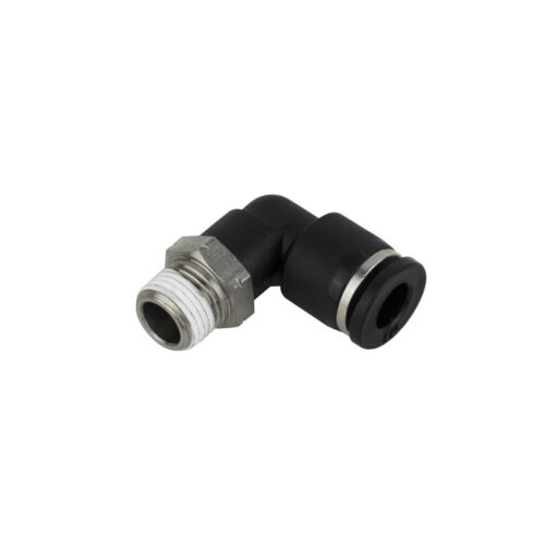 10 x 1/2" OD 1/2" NPT Male Elbow One Touch Push to Connect Air Fitting 