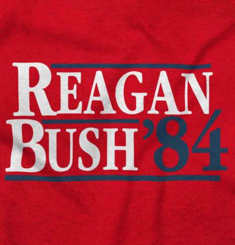 Ronald Reagan George Bush campagne 1984 Vintage Rétro Cool Pull Sweat