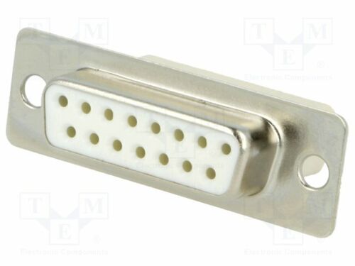 D-Sub PIN 15 kontaktlos Stecker für Leitungen weiblich 250V MHDBC15SS-NW D-SUB 