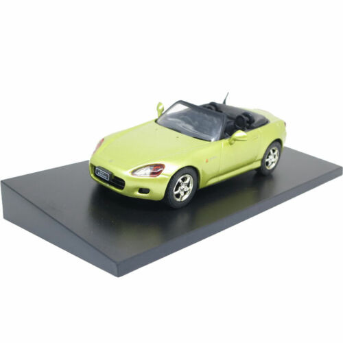 1:43 Scale Honda S2000 Cabriolet Model Car Diecast Vehicle Collection Yellow 