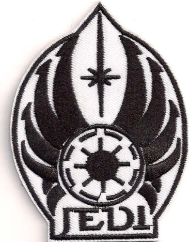 USA Mailed Star Wars JEDI Logo B/&W 3.75/" Patch SWPA-FC-05