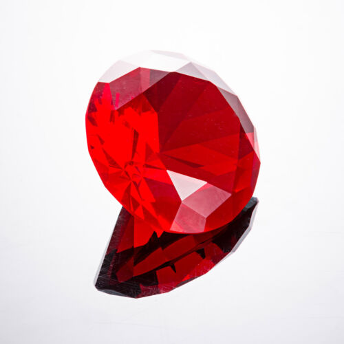 10 Colors Birthstones Paperweight Glass Diamond 50mm Crystal Art Wedding Decor