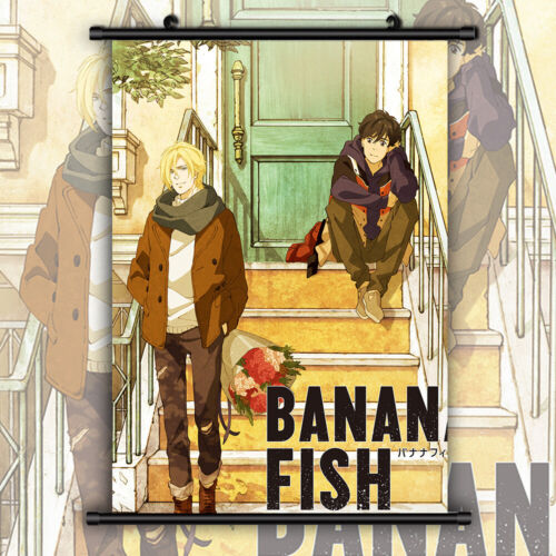 Banana Fish Ash Lynx HD Print Anime  Wall Poster Scroll Room Decor