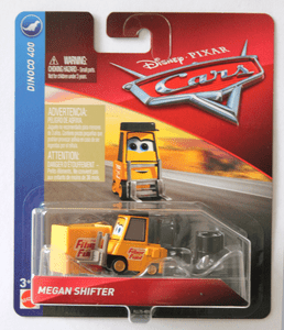 VOITURE DISNEY PIXAR CARS MEGAN SHIFTER