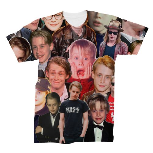 Macaulay Culkin Photo Collage T-Shirt