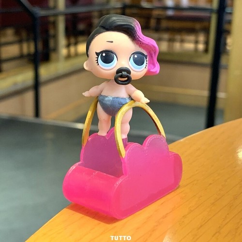 With bag LOL Surprise LiL Sisters L.O.L ROCKER GLEE CLUB SERIES 2 dolls toy