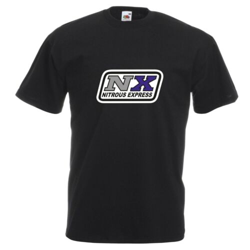 Nitrous Express NX T-Shirt entusiasta del coche Sintonizador mecánico Varios Tamaños & Colores 