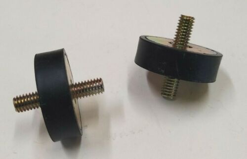 Heavy Duty Rubber Vibration Mount 5//16-24 x 1//2/" Stud 2-Pack Replace OE 69123-92