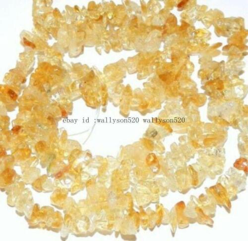 Natural 6-7MM Freeform Chips Jewelry Gemstone Loose Beads Strand 16" 