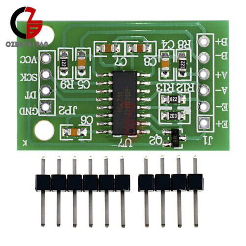 Sensor de Presión de pesaje 2PCS HX711 doble canal de precisión de 24 Bits A//D Módulo