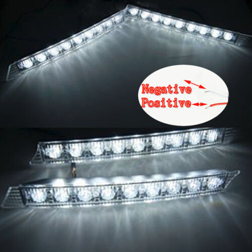 Audi Style LED Daytime Running Light DRL Daylight Kit Fog Lamp Day Lights BMW 