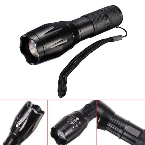 20000 LM X-XM-L T6 LED Zoomable Flashlight Torch Lamp Light 18650//AAA UP