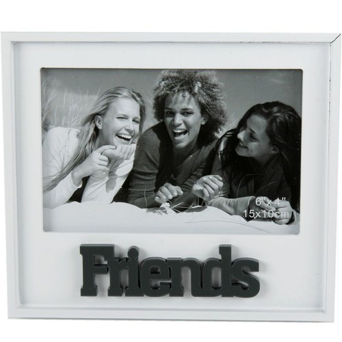 Fotorahmen /"Friends/" aus Holz Freundschaftsbilderrahmen Bilderrahmen Freunde
