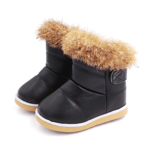 Zapatos para niñas Botas para niña Cálido Felpa Suave Nueva moda De Bota botines