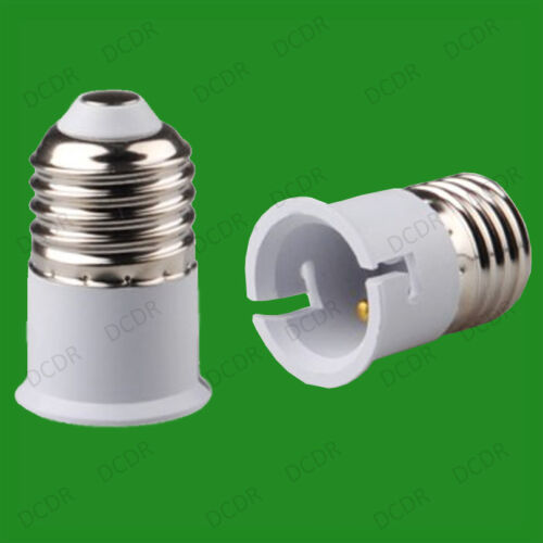 50x Edison Screw ES E27 To Bayonet BC B22 Light Bulb Adaptor Lamp Converter