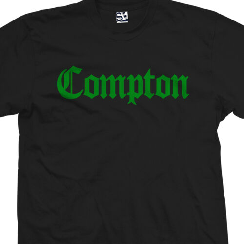 Compton OG T-Shirt All Sizes /& Colors Classic Old English OE Hub City Tee