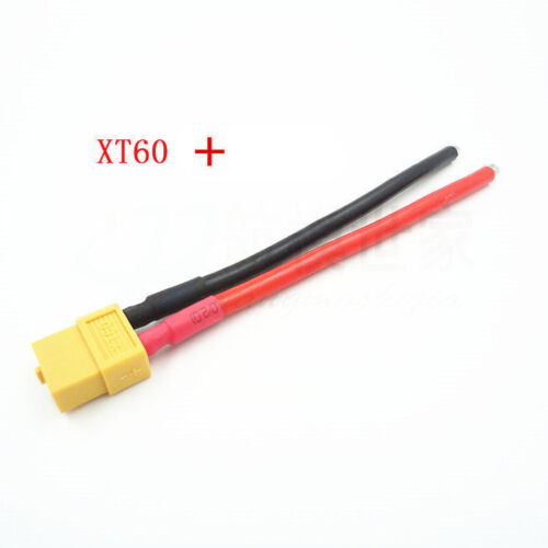 XT60 Battery Male Female Connector Plug with Silicone 14AWG Wire #993 