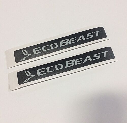 2 FORD ECOBEAST decal emblem overlays ecoboost for 2009 2010   F150