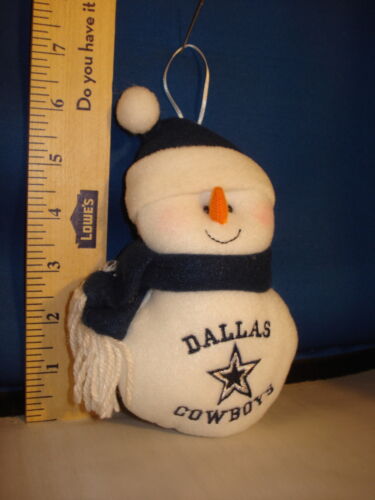 Dallas Cowboys Team Snowman 7 inches 29750 240