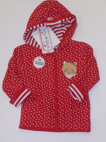 Baby Glück by Salt and Pepper Wende Sweatshirtjacke Mädchen 56 62 68 74 Neu