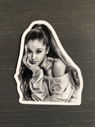 Arianna Grande Vinyl Sticker B /& W High Quality R/&B 7 Rings Thank You Next