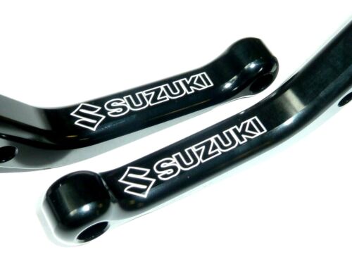 SUZUKI GSX-S750 2011-2019 SHORT BLACK BRAKE AND CLUTCH LEVERS  ROAD TRACK RACE 