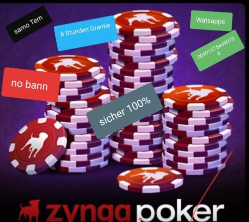 Poker chips-zynga 100b no bann safe chips mit granite