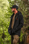 Fox Collection Sherpa Hoody Black//Orange